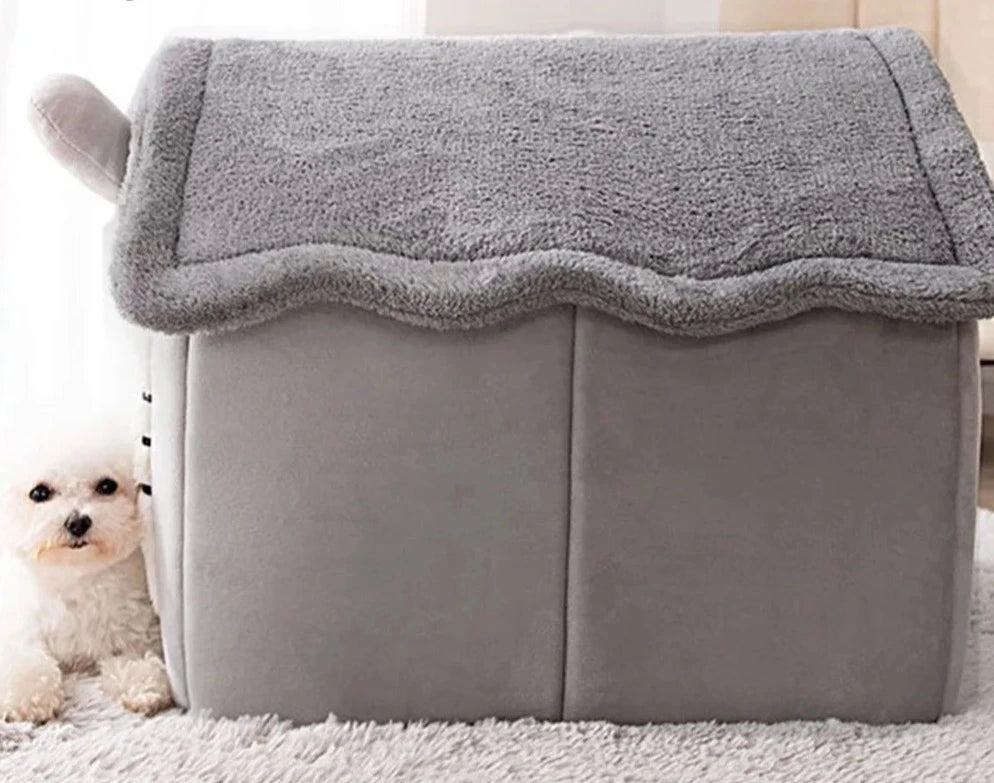 Foldable Pet House Bed