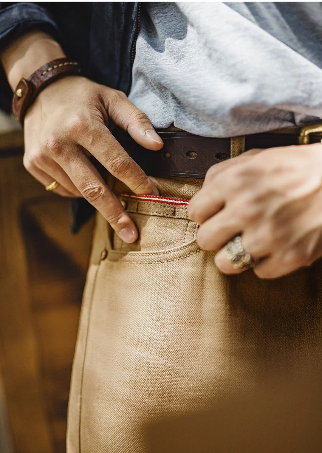 Clayborne Straight Leg Jeans – Men’s Regular Fit Casual Denim