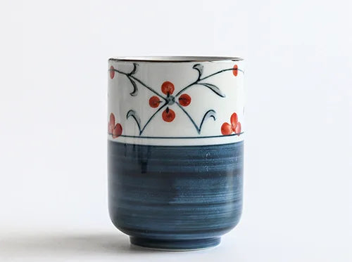 Wren Painted Tea Cup – Vintage Floral Design