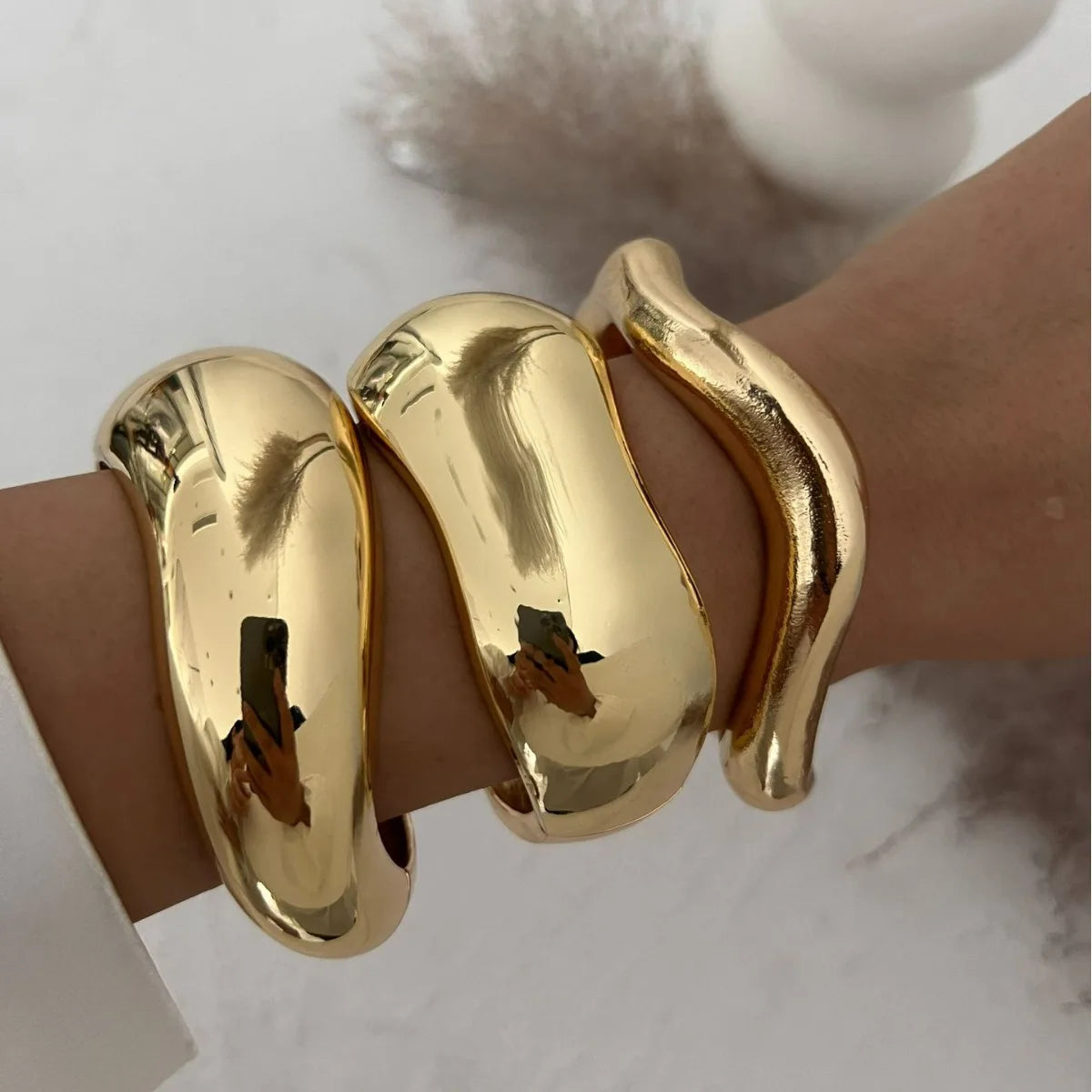 Chunky Cuff Bracelet