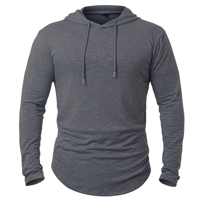 Men's Lightweight Long-Sleeve Hoodie