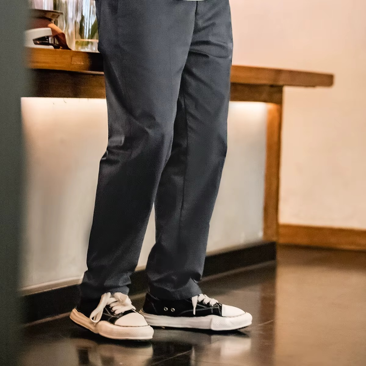 Langford Men’s Straight-Leg Chinos – Smart Casual Everyday Trousers