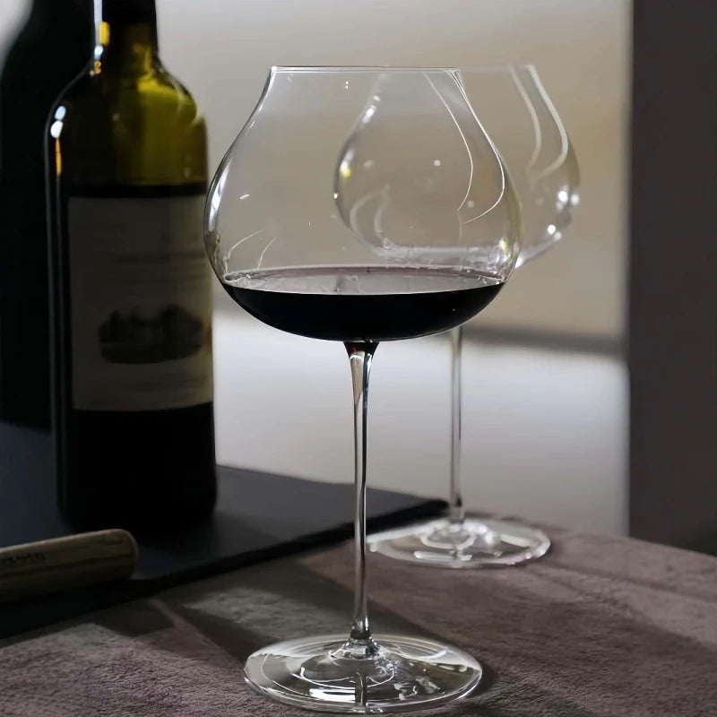 Aurevino Stemmed Wine Glasses – Elegant Large Bowl Glassware for Red & White Wine