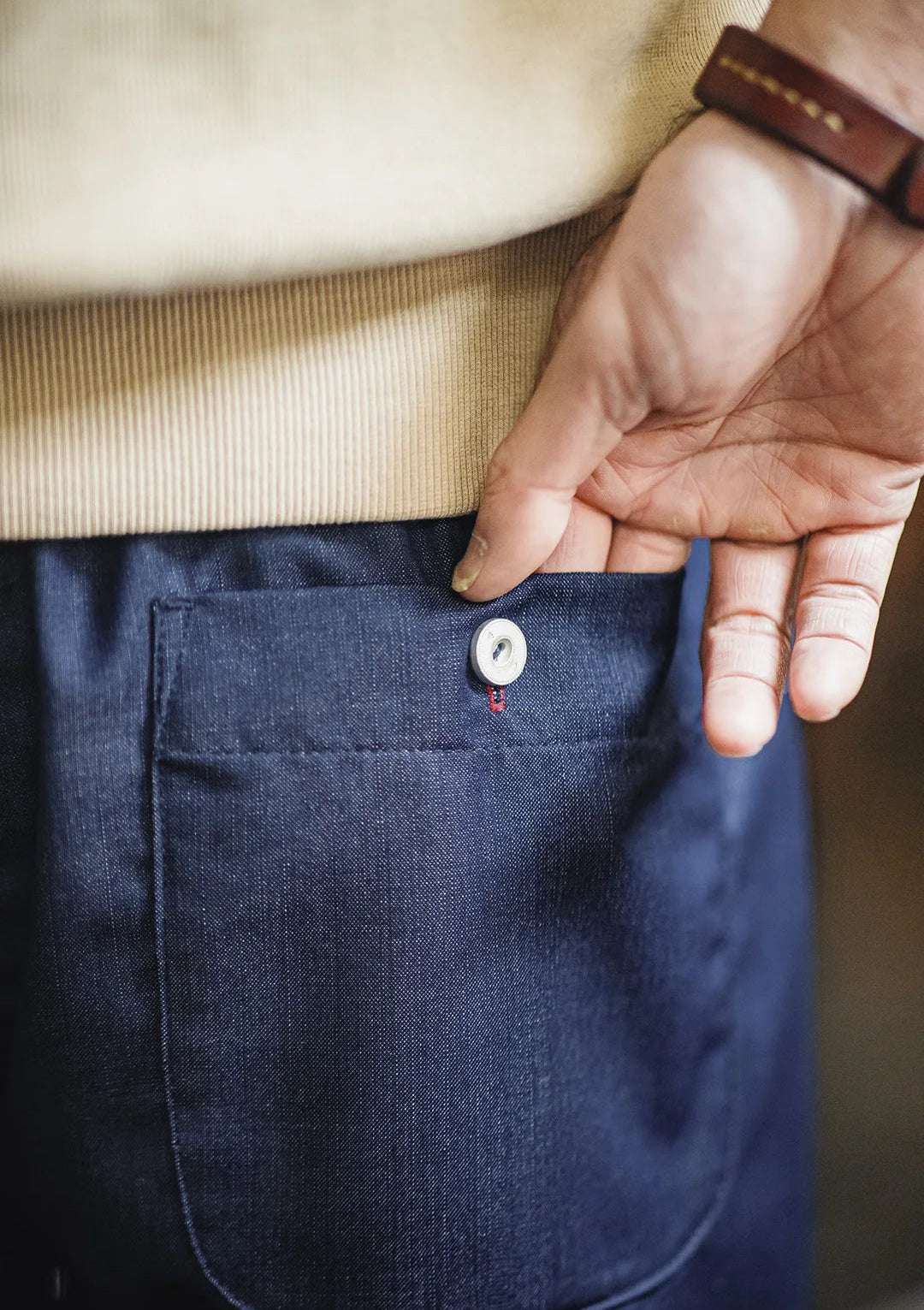 Radford Straight Leg Trousers – Loose Fit Everyday Drawstring Waist Trousers with Smart Casual Finish