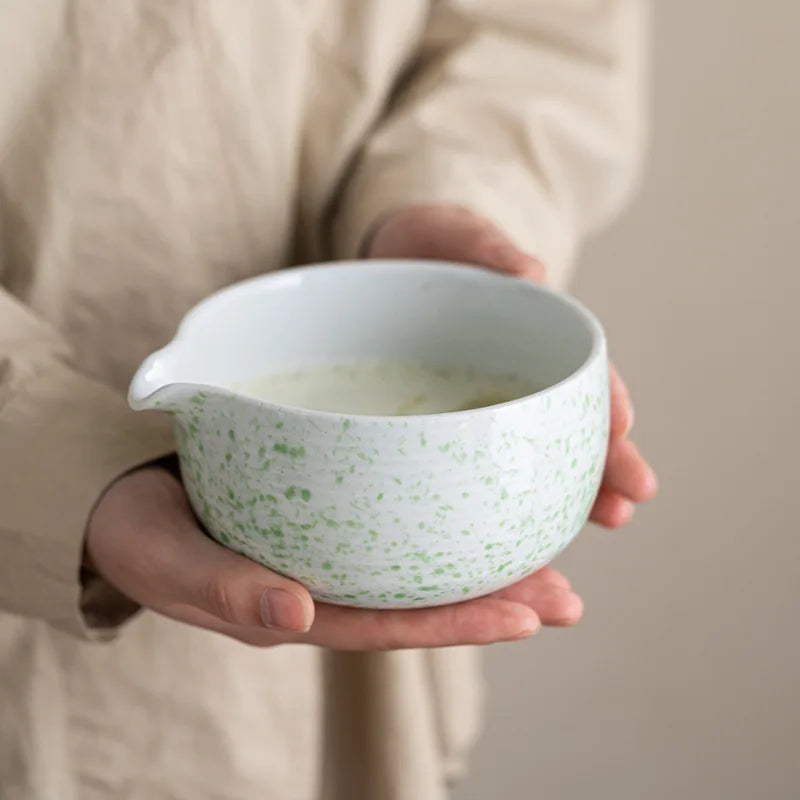Aomi Matcha Gift Set – 5 Piece Japanese Matcha Whisk Set with Bowl, Scoop, Sifter & Accessories