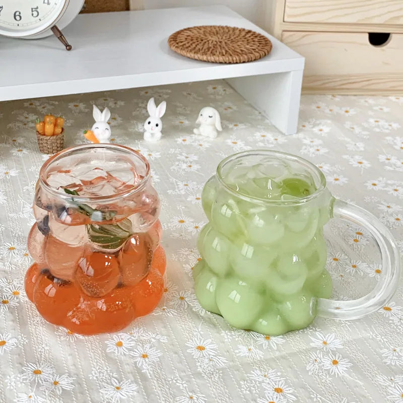 Lunaro Bubble Mug & Tumbler – Heat Resistant Glass