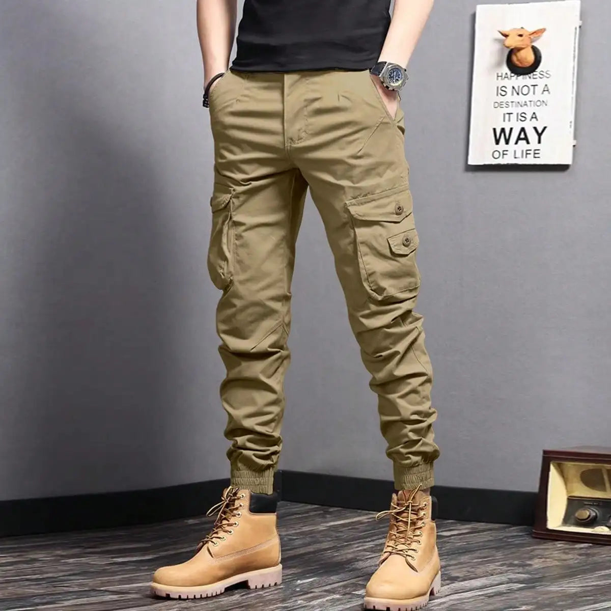 Cargo Trousers With Pockets