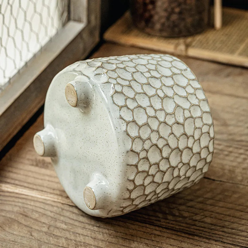 Terra Ceramic Utensil Holder – Kitchen Storage Jar