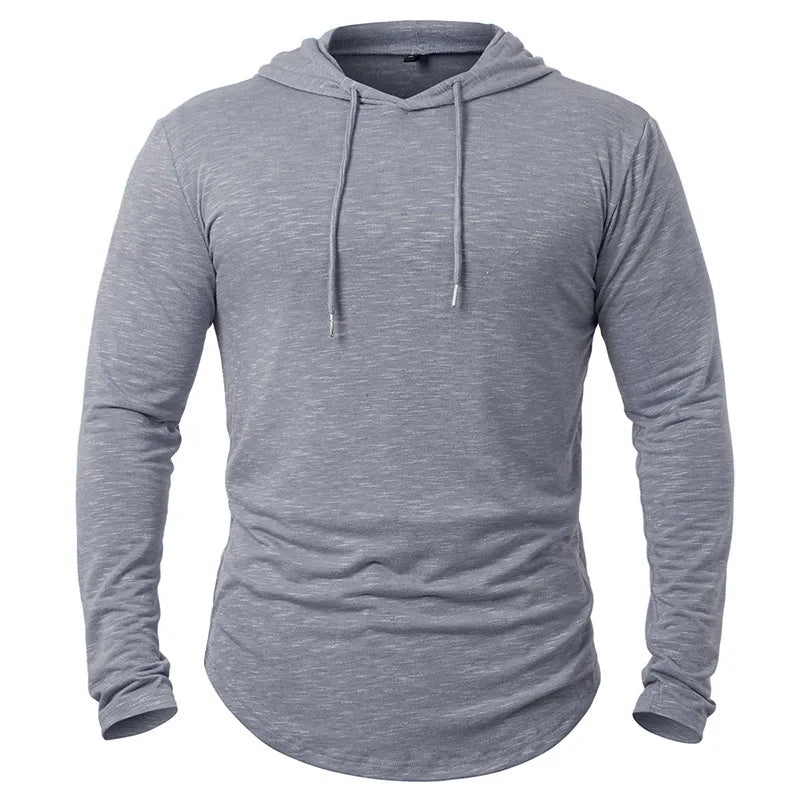 Men's Lightweight Long-Sleeve Hoodie
