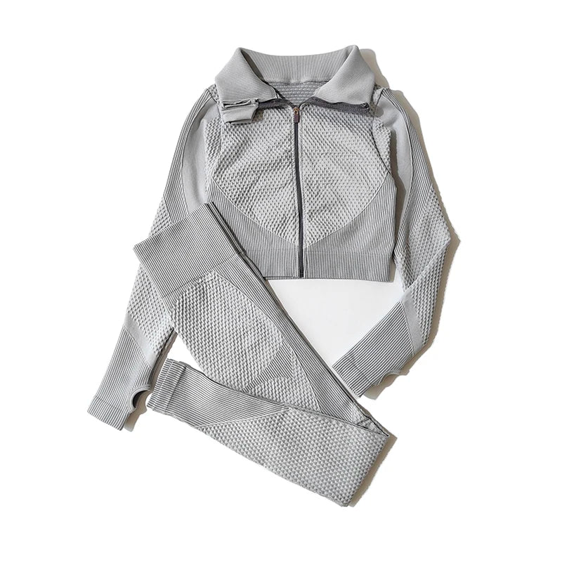 Women's Activewear Collection: Textured Yoga Sets