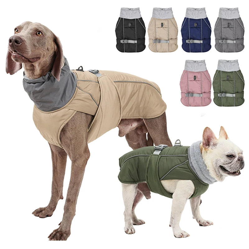 Adjustable Waterproof Dog Jacket