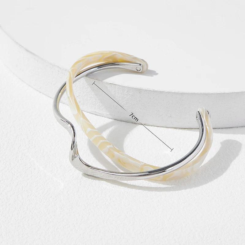 Wave Cuff Bracelet