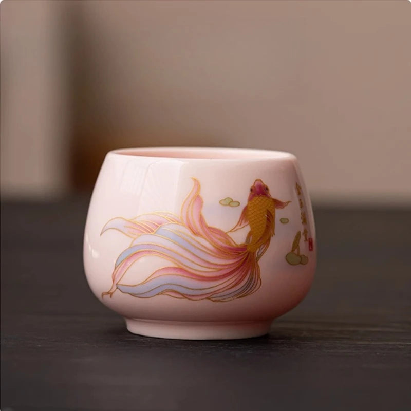 Petal & Plum Ceramic Tea Cup Collection