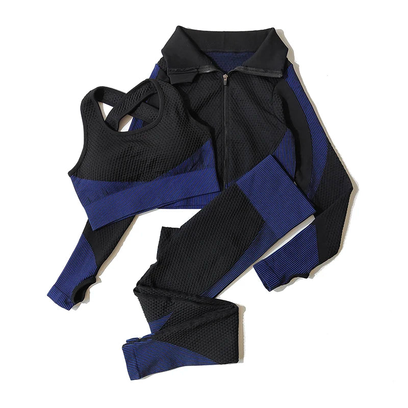 Women's Activewear Collection: Textured Yoga Sets