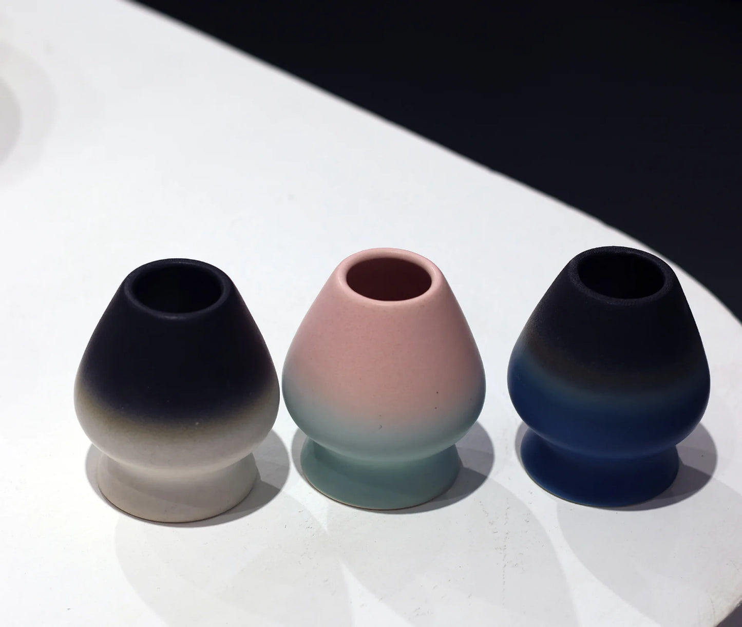 Horizon Mist Matcha Set – Ceramic Matcha Bowl & 100-Prong Bamboo Whisk Kit for Matcha Preparation, Matcha Tea Set Gift Box