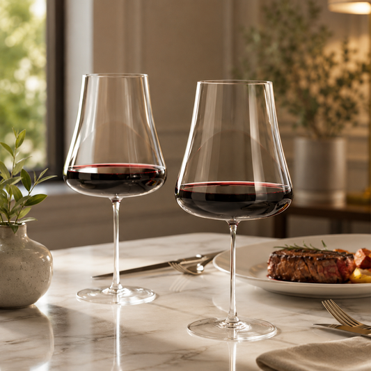 Vintner Collection Handcrafted Crystal Wine Glass